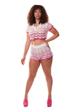Wavy Pink Set