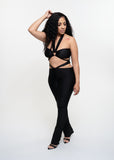 Strapped Up Black 2 Piece Set