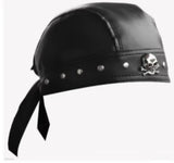 Biker Leather Hat