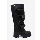 Stomp Down Leather Boot