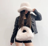 Plush Hat & Purse Set￼